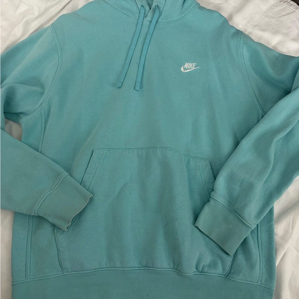 Nike Aqua Blue Hoodie